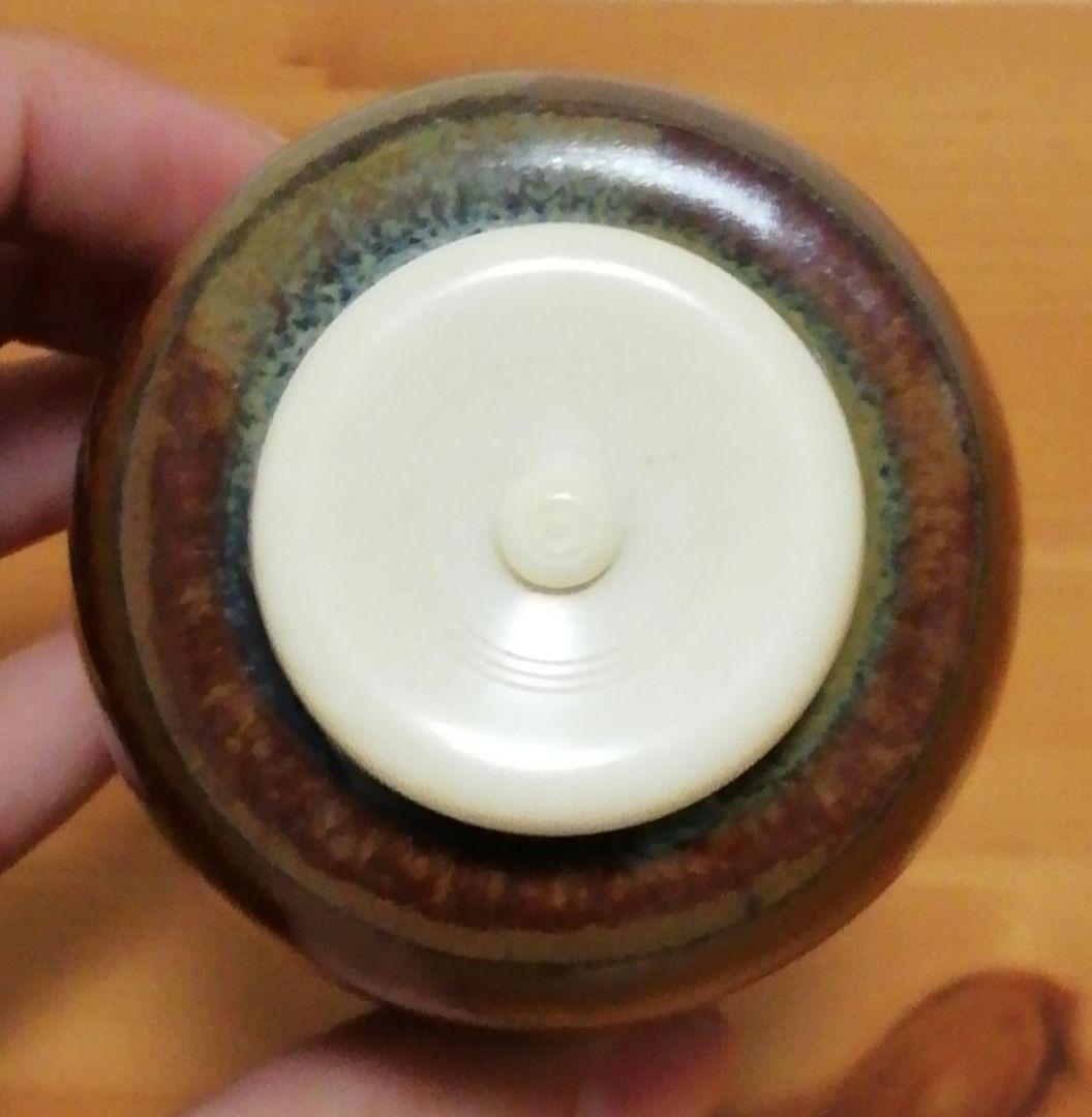 高取喜恵作 高取焼 肩衡 茶入 共箱 仕服付 略歴付 茶道具 - メルカリ