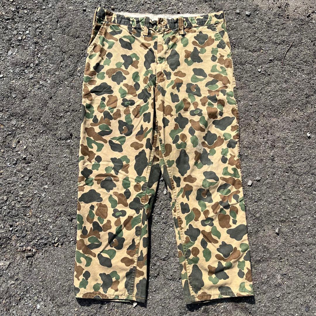 70s SAFTBAK ダックハンターカモ パンツ - メルカリ