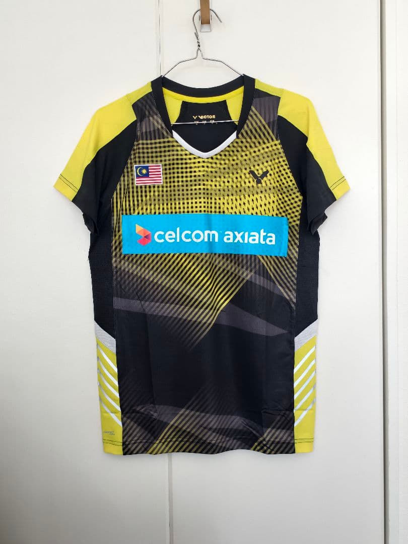 VICTORマレーシアバドミントン代表選手着用モデル シャツ李宗偉LCW