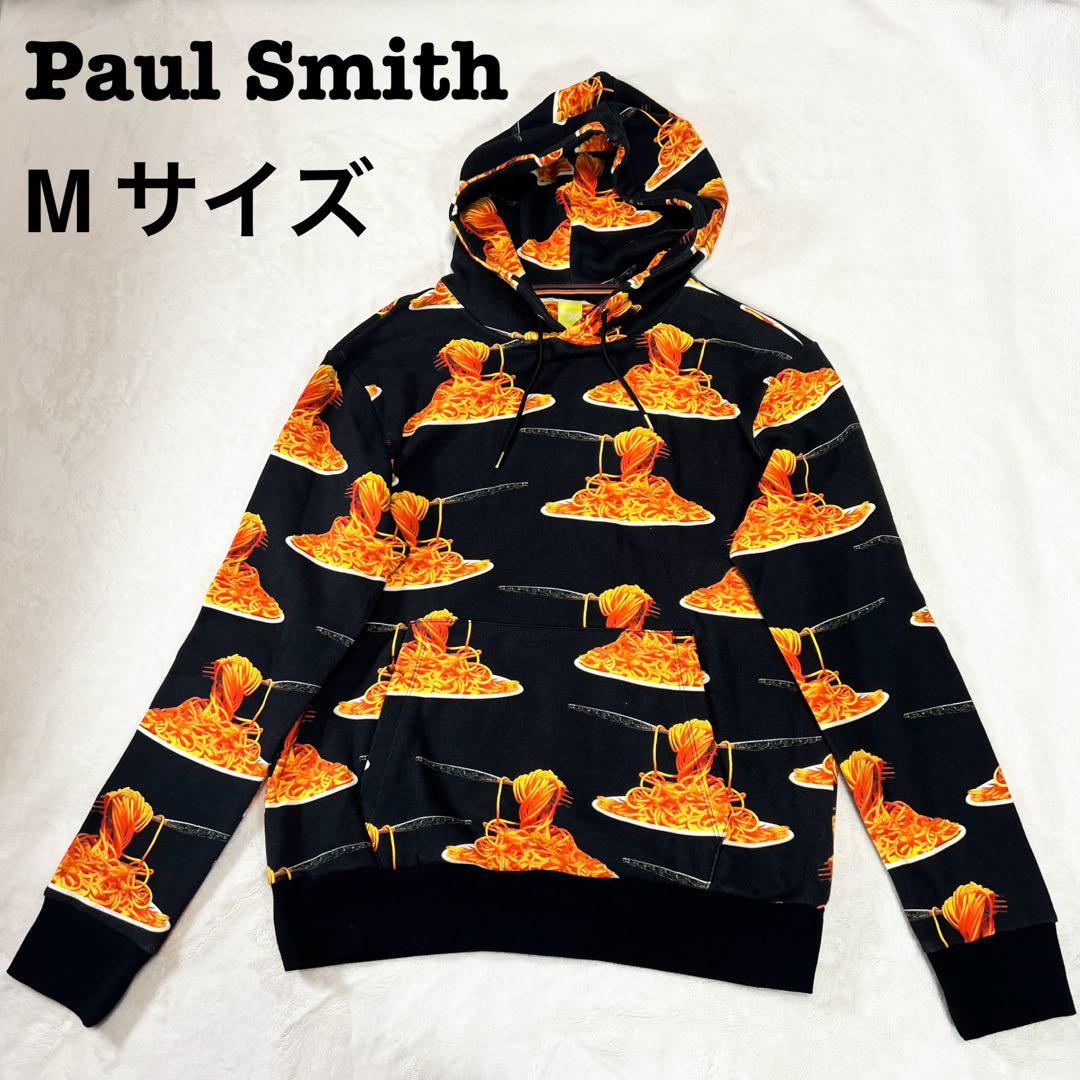 ポールスミス 50th スパゲッティプルオーバーパーカー ナポリタン総柄