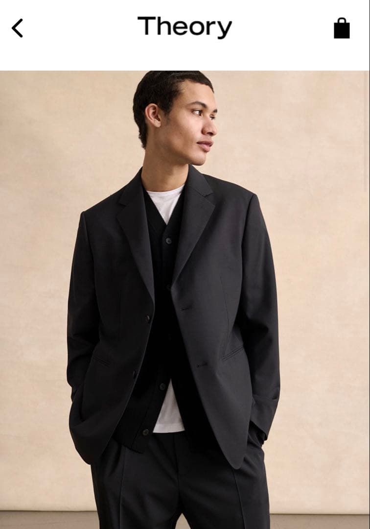 25AW Theory Light Bilen Longsleeve CRD - メルカリ