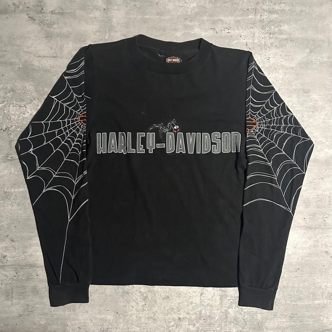 Travis 着用 Harley-Davidson スパイダーウェブ Tシャツ - メルカリ