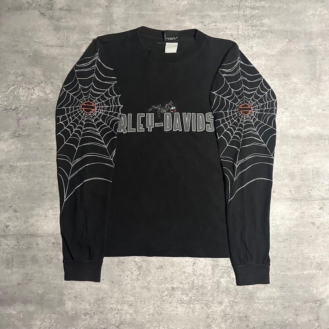 Travis 着用 Harley-Davidson スパイダーウェブ Tシャツ - メルカリ
