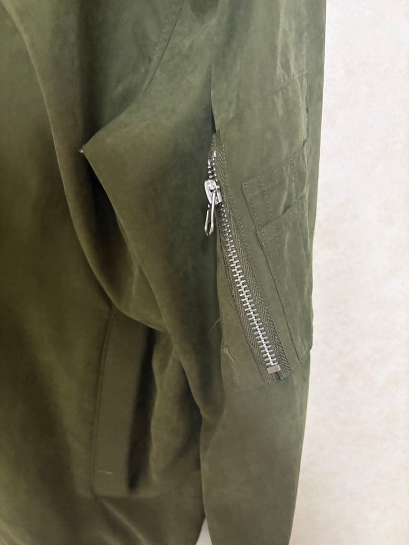 Cleopatric オリーブグリーン MA-1ジャケット L - メルカリ