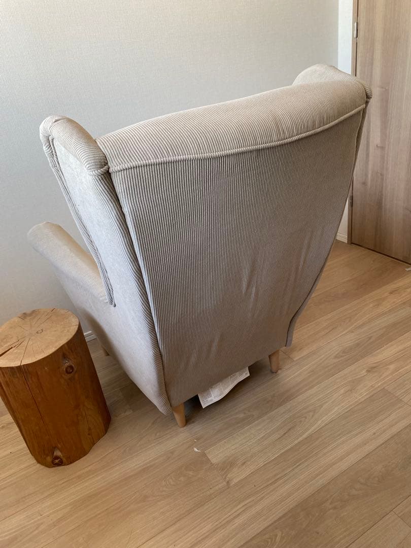 美品】IKEA STRANDMON ストランドモン ベージュ 定価34990円 - メルカリ