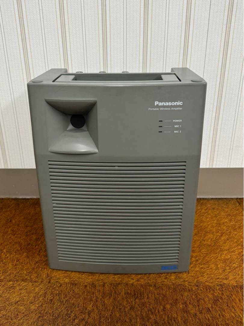 訳アリ【パナソニック】ワイヤレスアンプ WX-282 マイク付き - メルカリ