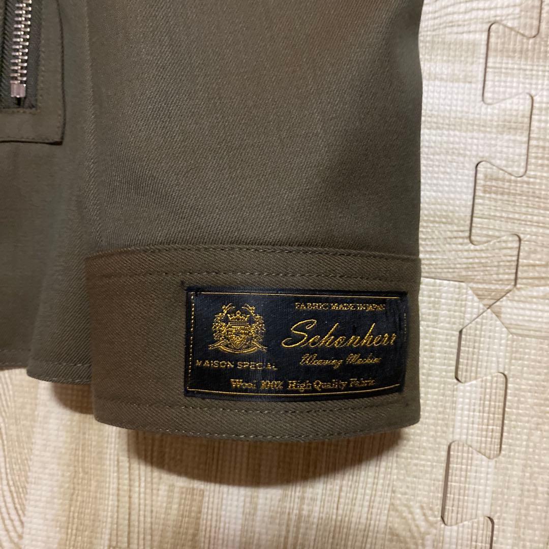 極美品 定価約3万 maison special ハリントンジャケット