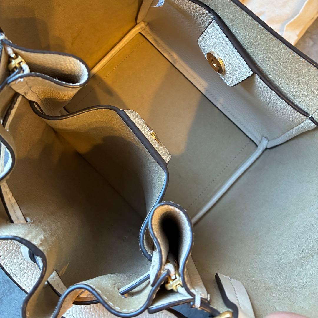 美品】トリーバーチ ドラゴンフライ 2WAY 巾着 バッグ ショルダー 保存