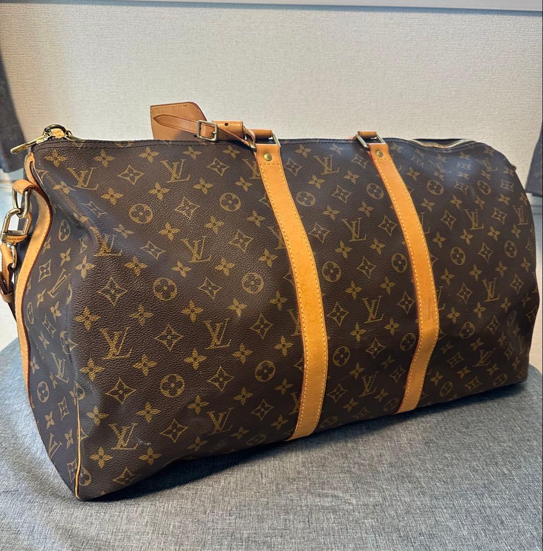 Louis Vuitton モノグラム ボストンバッグ キーポル55 LOUIS VUITTON ルイヴィトン キーポル55バンドリエール モノグラム