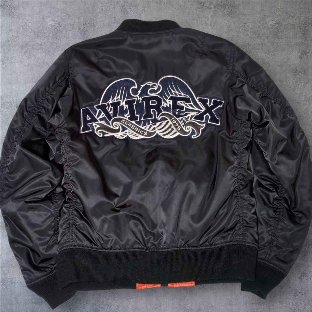 極美品✨AVIREX 35周年 MA-1 フライトジャケット ワッペン ロゴ 2026年最新】AVIREX 35周年 ma-1の人気アイテム - メルカリ