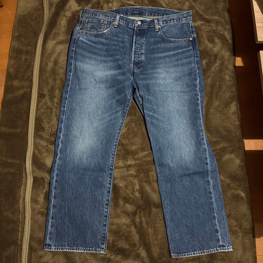 ジャーナルスタンダード リーバイス 別注 501 セルビッチ インディゴ　W38 リーバイス LEVI'S 501(R)ジーンズ セルビッチ ダークインディゴ