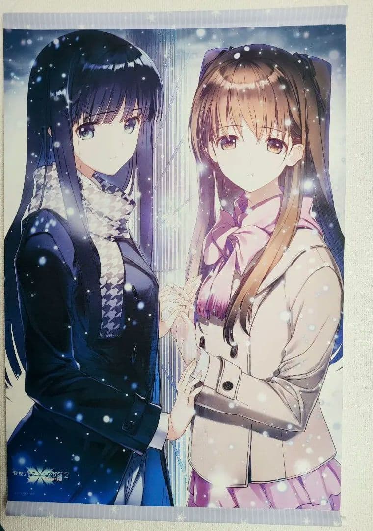 WHITE ALBUM2 小木曽雪菜＆冬馬かずさ 描き下ろし B2 タペストリー