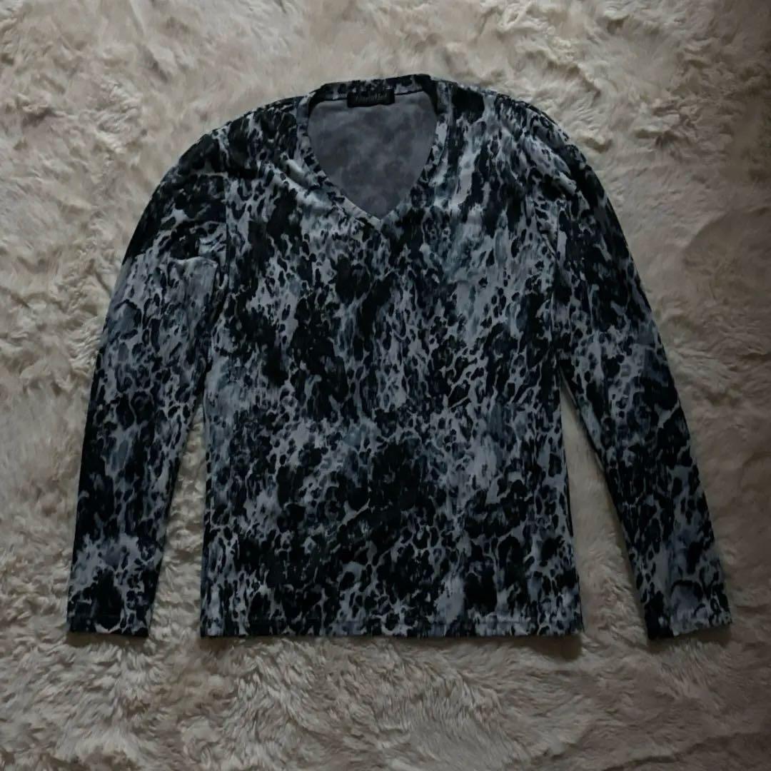 TORNADO MART 総柄 leopard T archive vkei Tornado Martレオパード柄 Vネック お兄系 archive - メルカリ