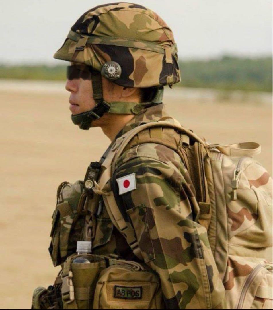 88式鉄帽　空自野戦迷彩　レプリカセット 88式鉄帽（レプリカ）空自デジタル迷彩鉄帽覆い付