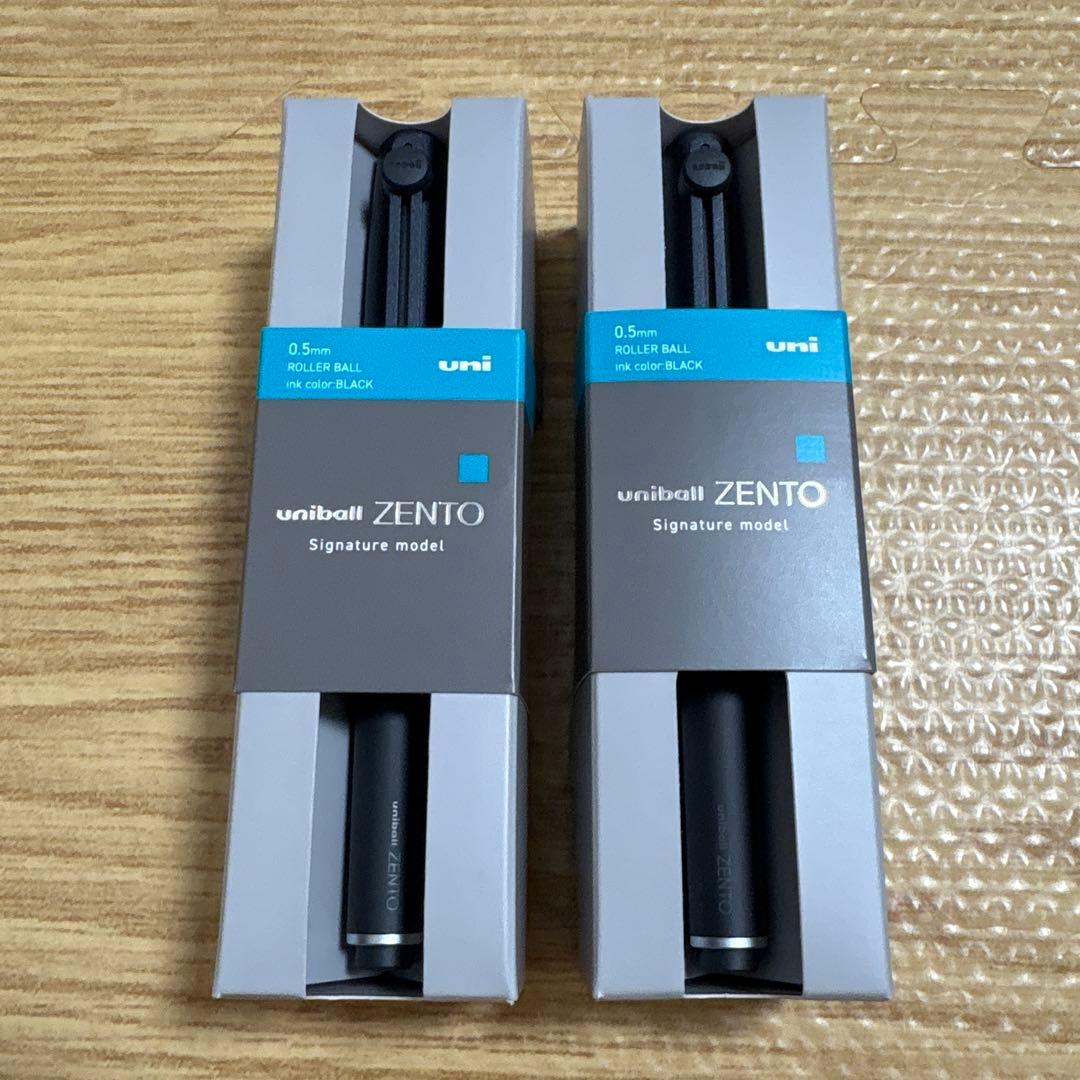 uni ZENTO Signature model ボールペン 2本セット - メルカリ