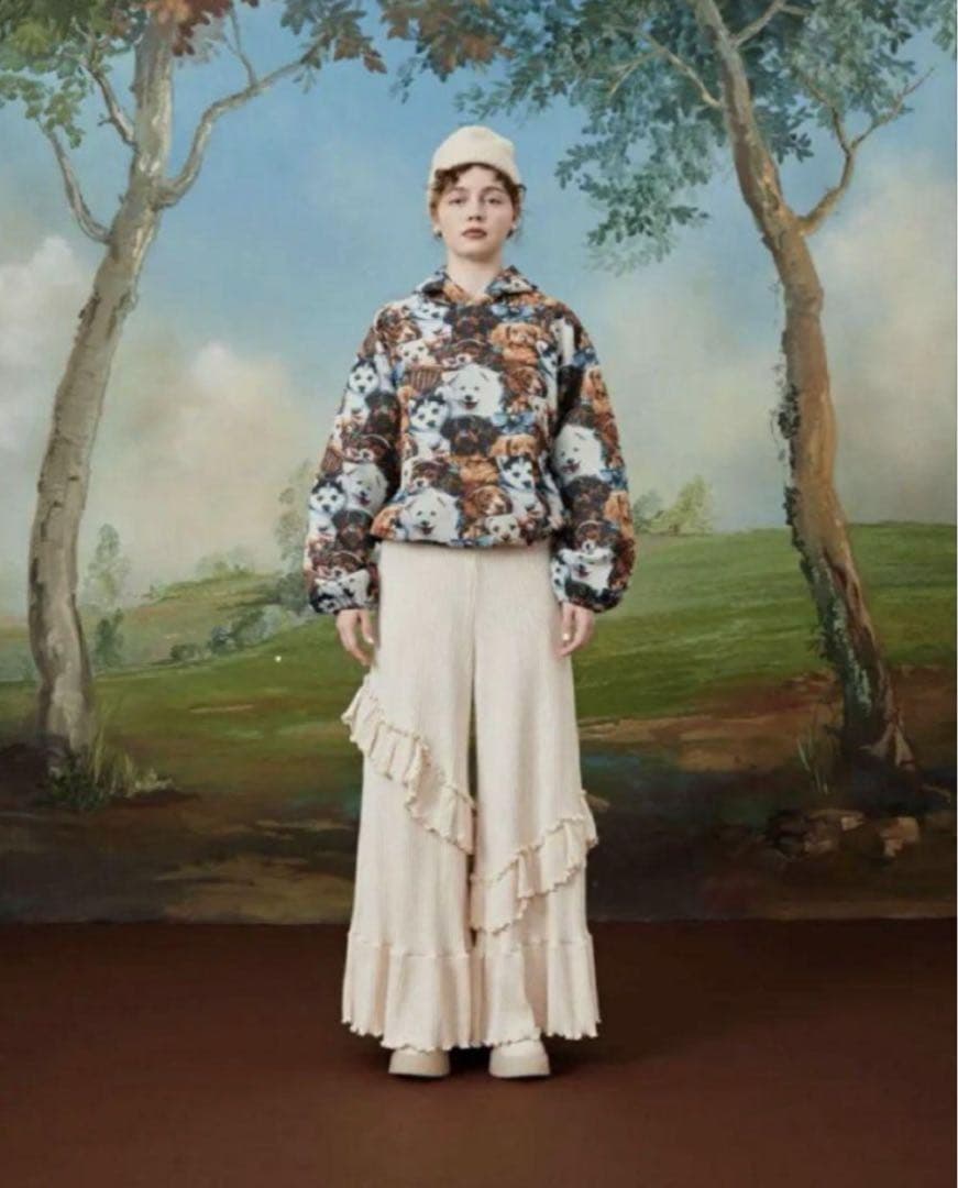 POPPY あさぎーにょ メニードッグゴブランパーカー - メルカリ