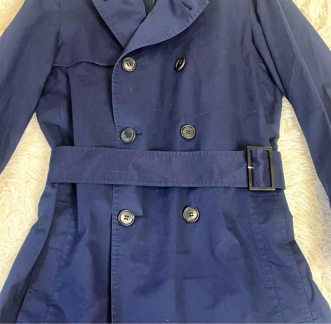 Dior ネイビー トレンチコート 44 - メルカリ