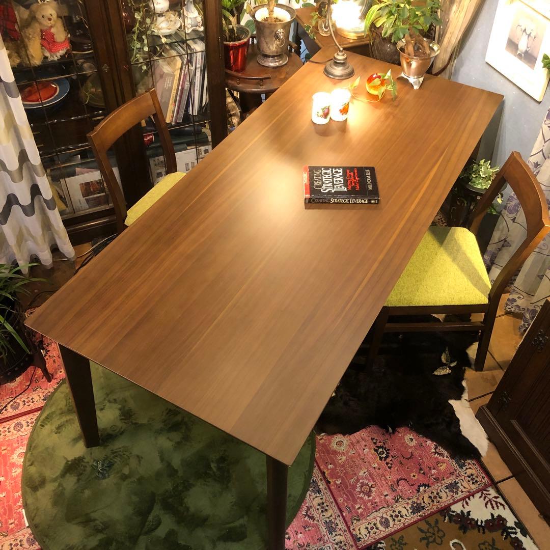 Sale ウォールナット スクウェア 北欧ST ダイニングテーブル 幅180