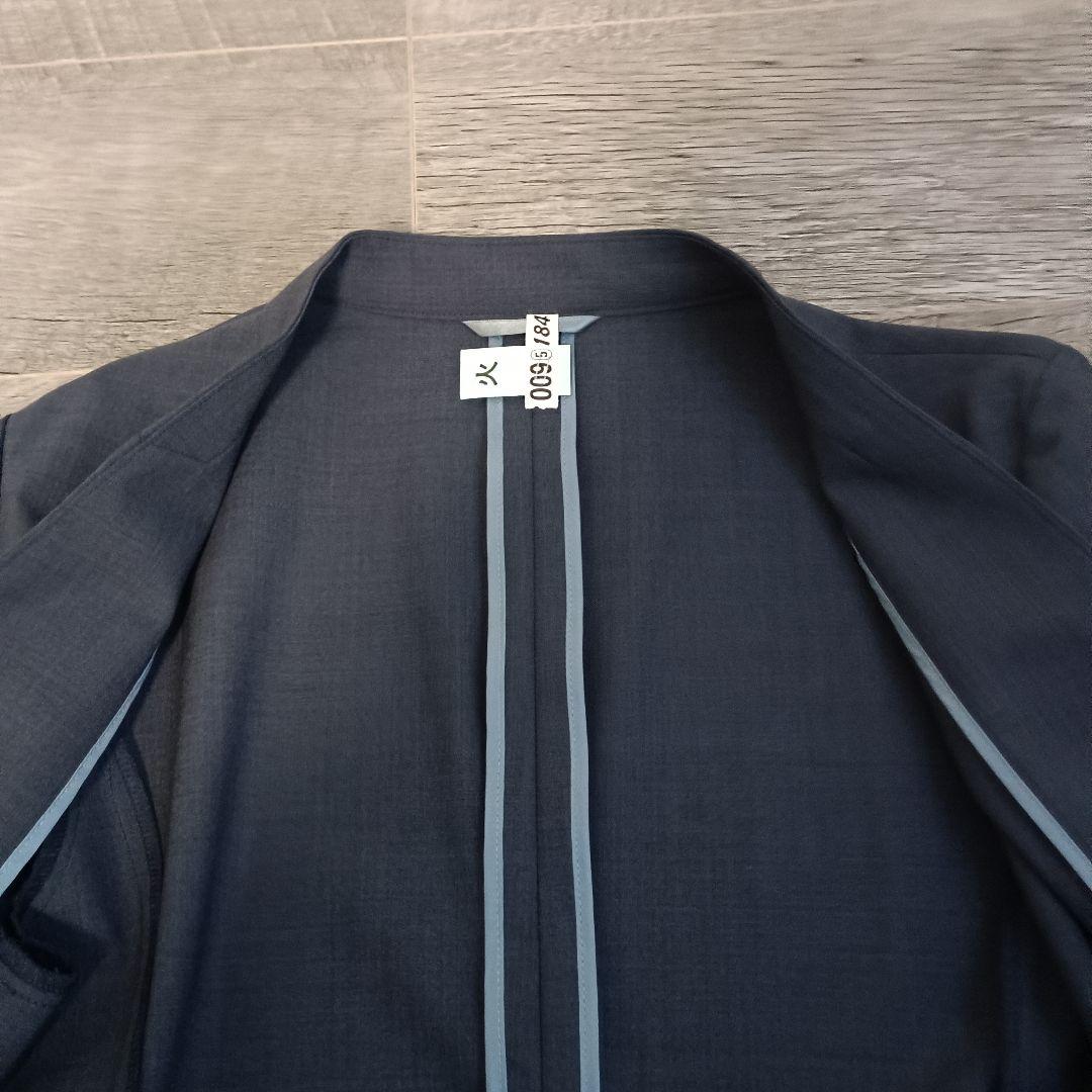 グリーンラベルリラクシング パンツスーツ ネイビー 38 ノーカラー