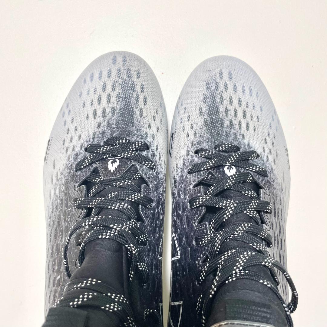 アンダーアーマー アメフトシューズ 27.5cm スパイク メンズ ブラック