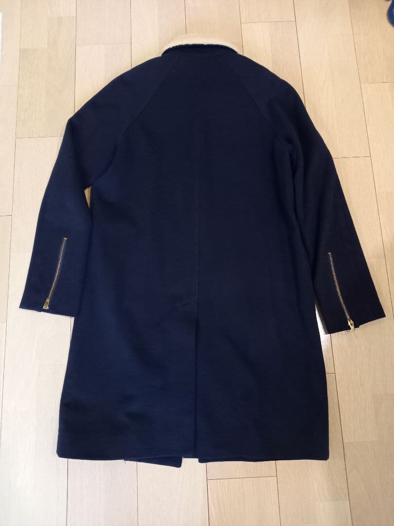 アンダーカバーイズム ボア袖ZIPコート