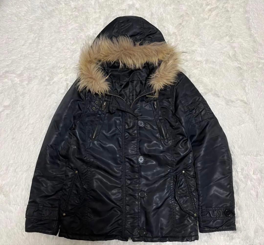 y2k ファー ダウンジャケット グランジ 平成 ギャル 短丈 - メルカリ