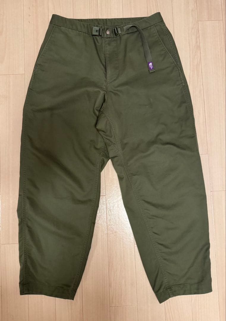 ザノースフェイス ストレッチツイル ワイドテーパードパンツNT5052N ◇(NT5052N） / THE NORTH FACE PURPLE LABEL(ザ・ノースフェイス