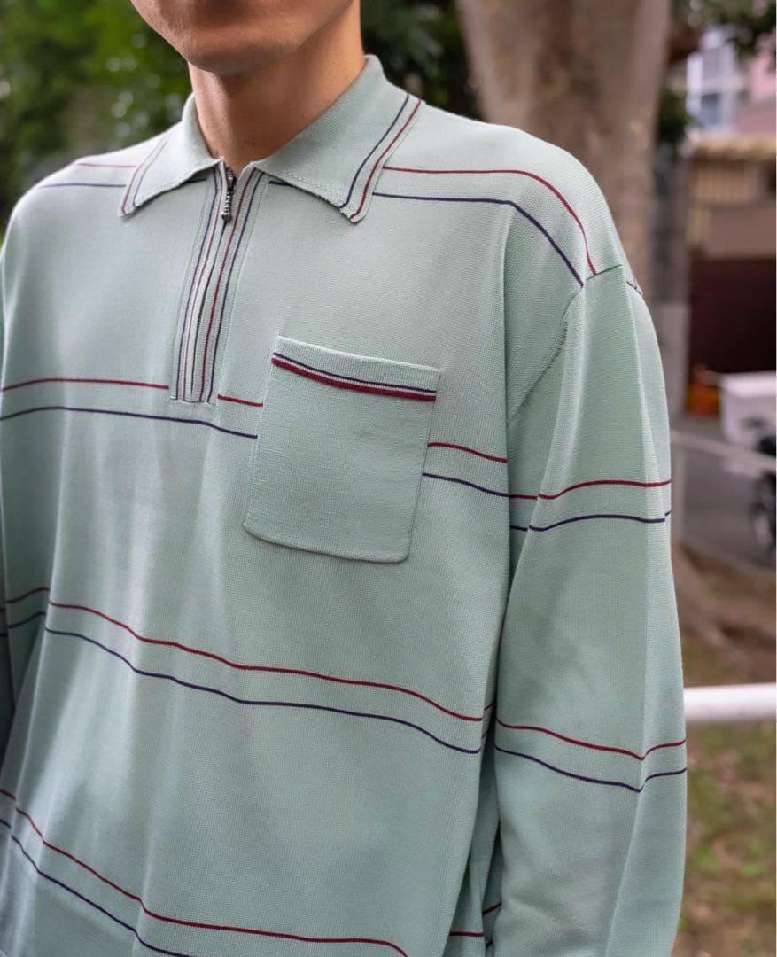 DAIRIKU 別注 Long Sleeve Knit ニットポロ - メルカリ