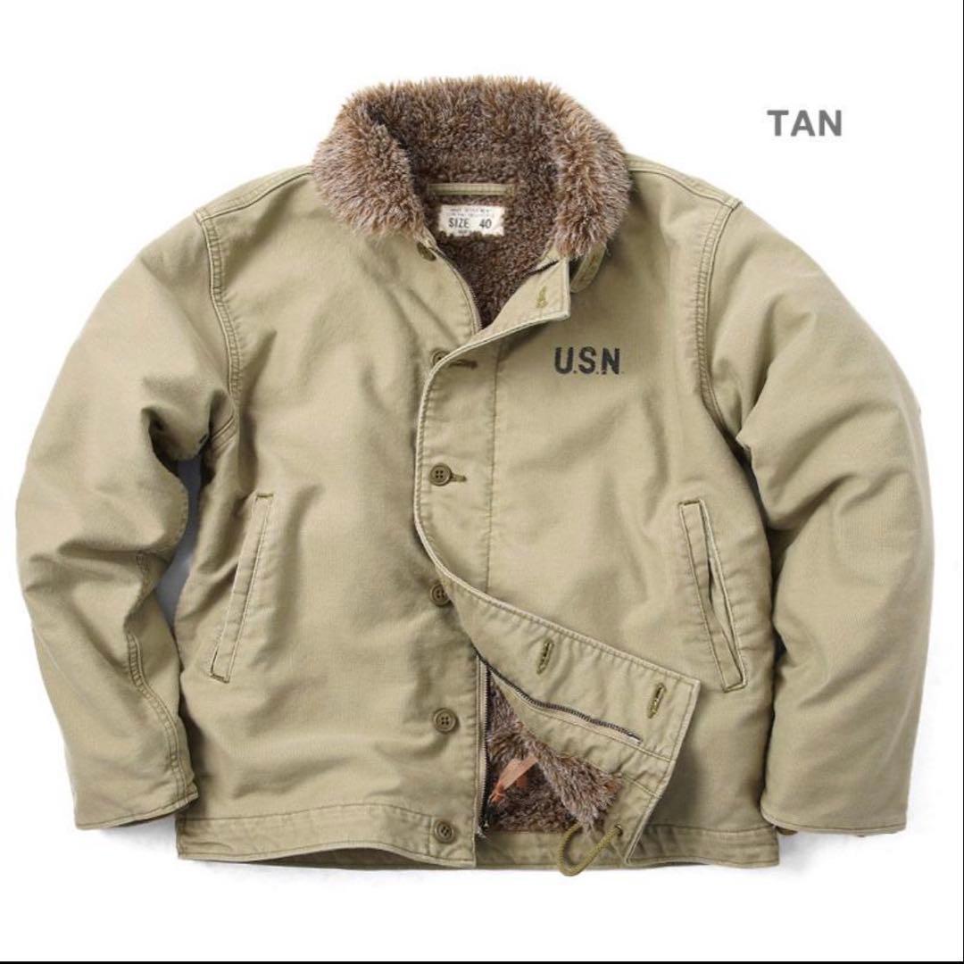 【新品同様】HOUSTON N-1 デッキジャケット 5N-1UD 42 TAN 楽天市場】【オフィシャル限定】HOUSTON / ヒューストン 5N-1XNS N-1