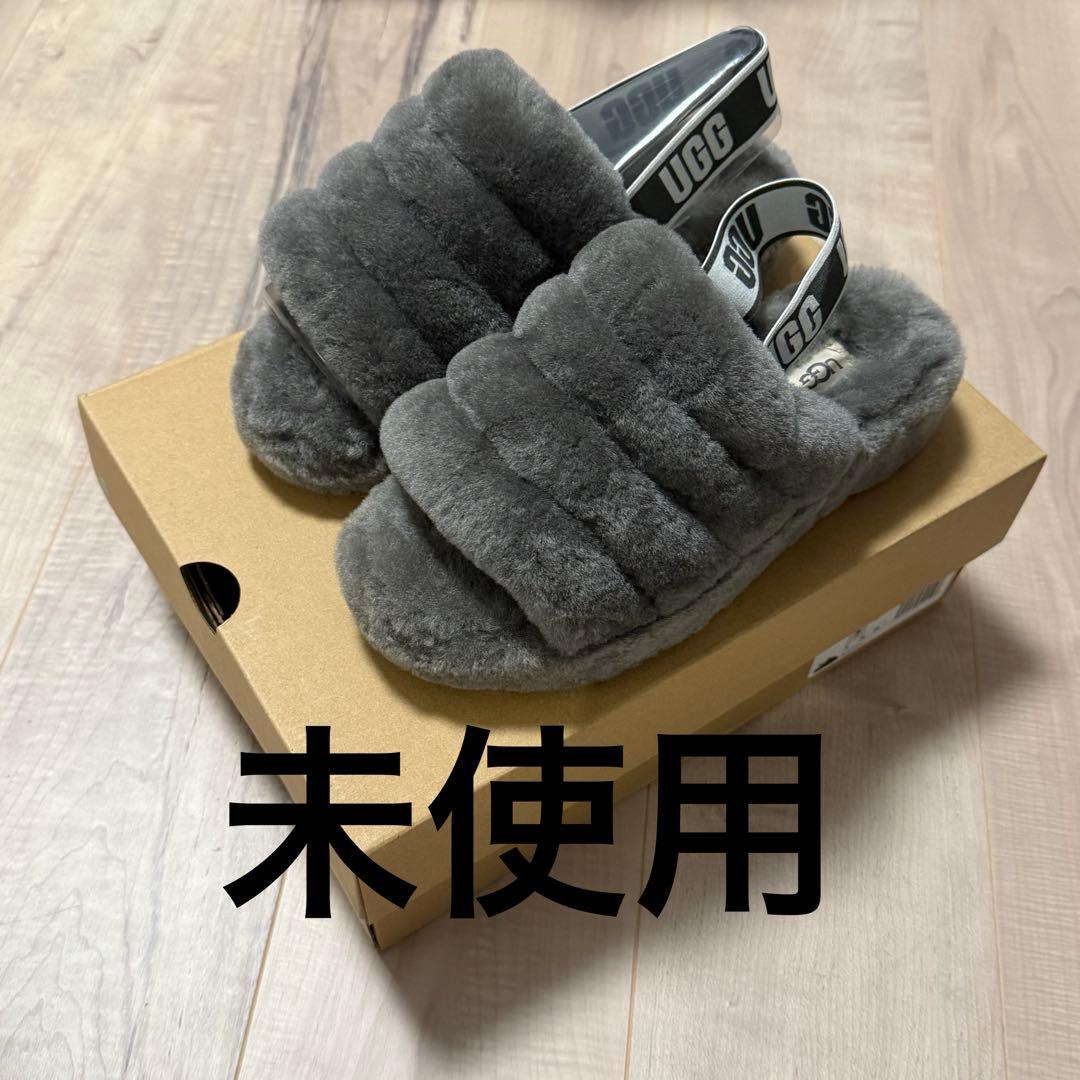 【未使用】UGG フラッフ イヤー スライド ファーサンダル 24cm 楽天市場】ugg サンダル レディース 楽天 ファー フラッフ イヤー