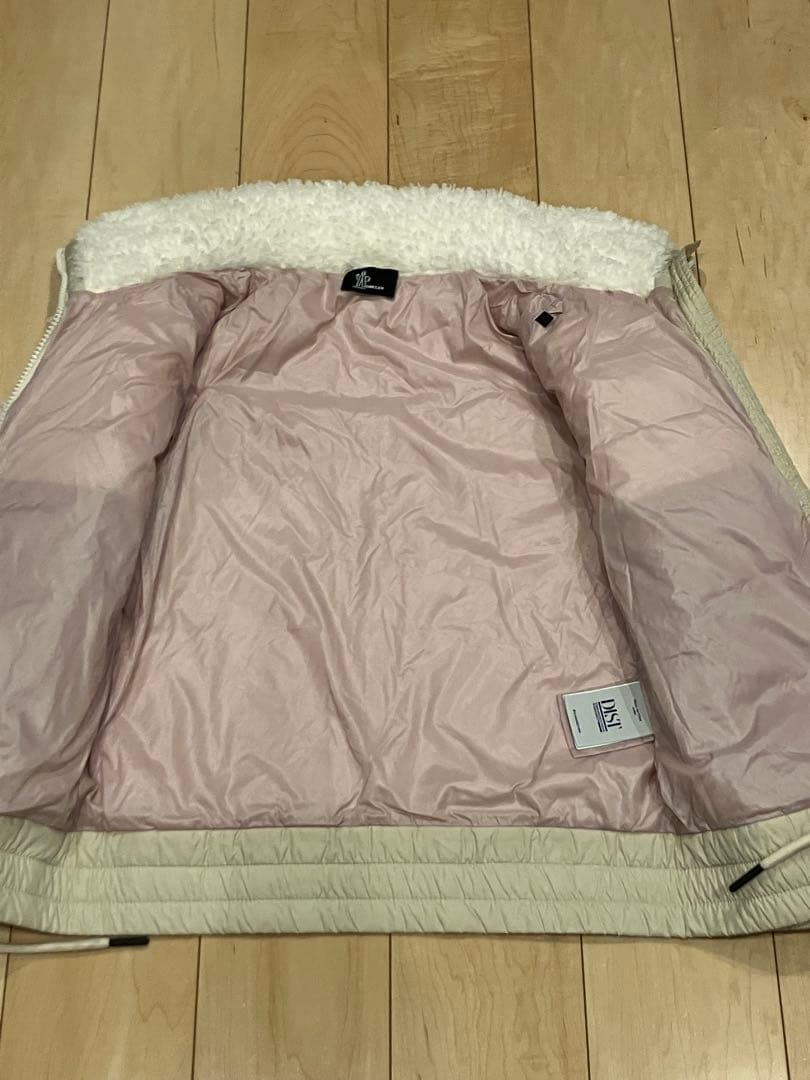 極美品 モンクレール グルノーブル ボア テディ カーディガン ブルゾン