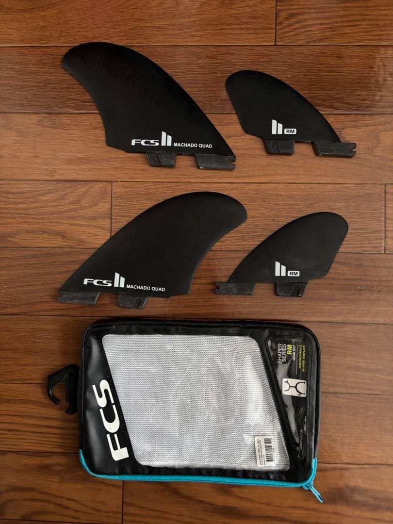 ロブマチャド　クワッドフィン　FCS2 FCS FCS2 フィン 4フィン パフォーマンスグラス ブラック ロブ