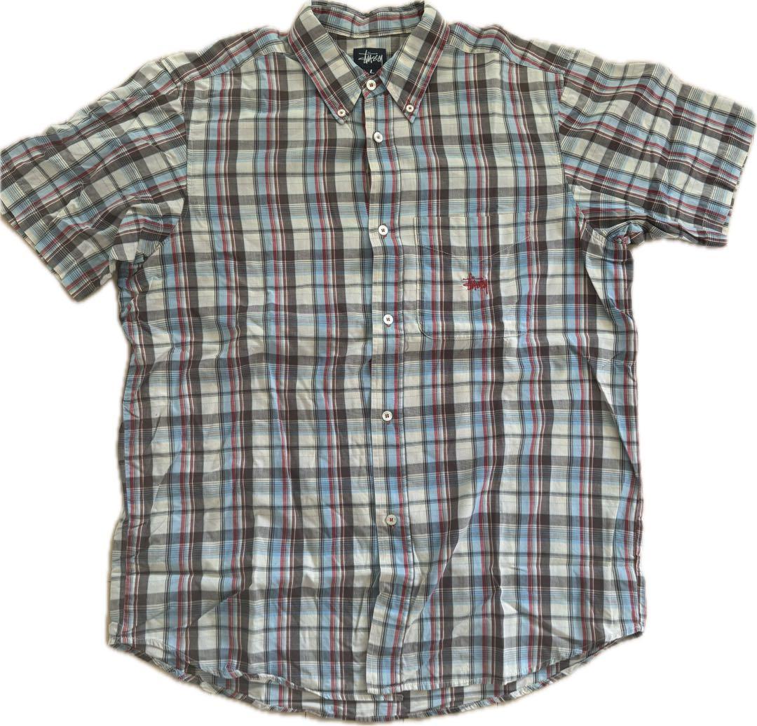 USA製】OLD STUSSY チェックシャツ - メルカリ