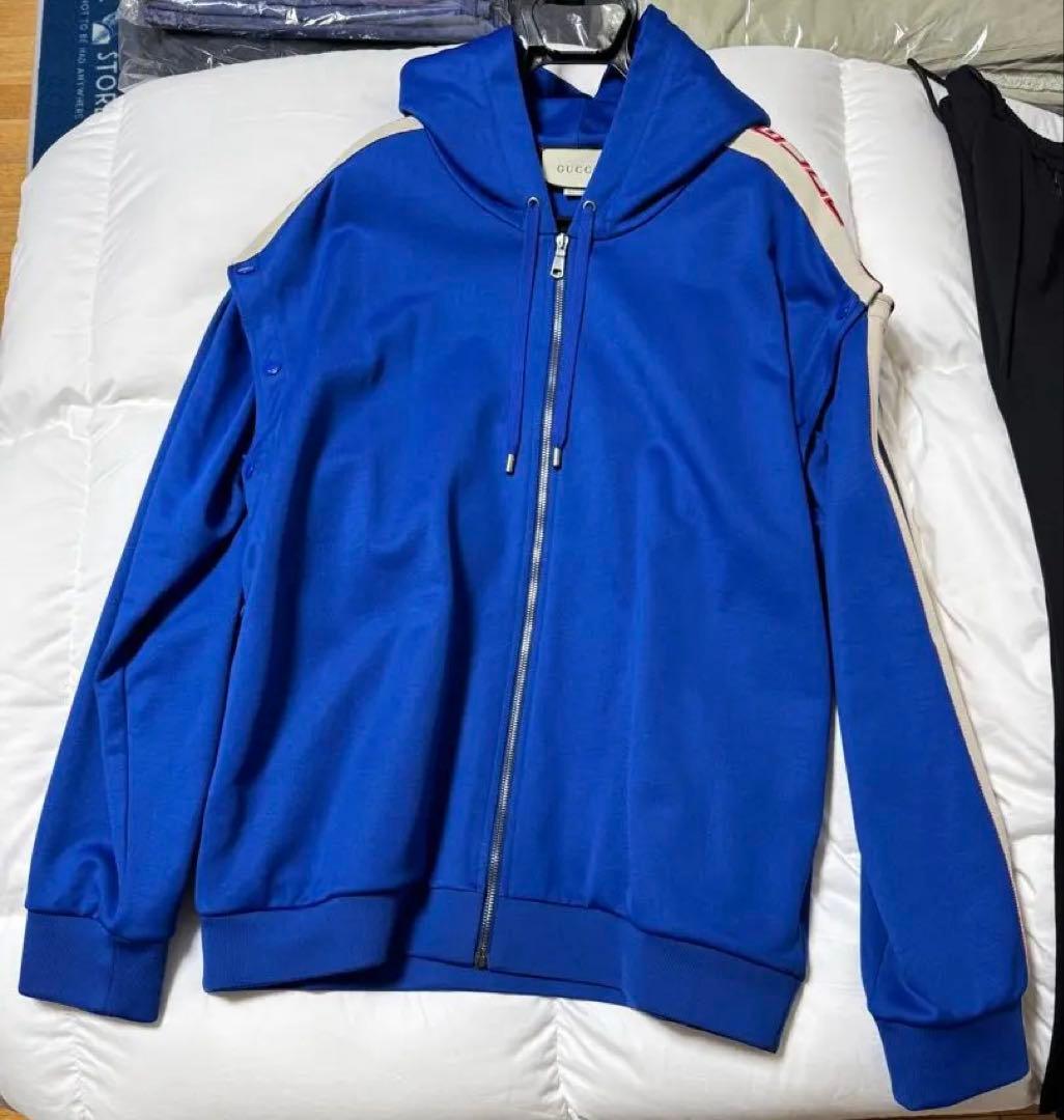 レア GUCCI テクニカルジャージ コバルトブルー 未使用品 - メルカリ