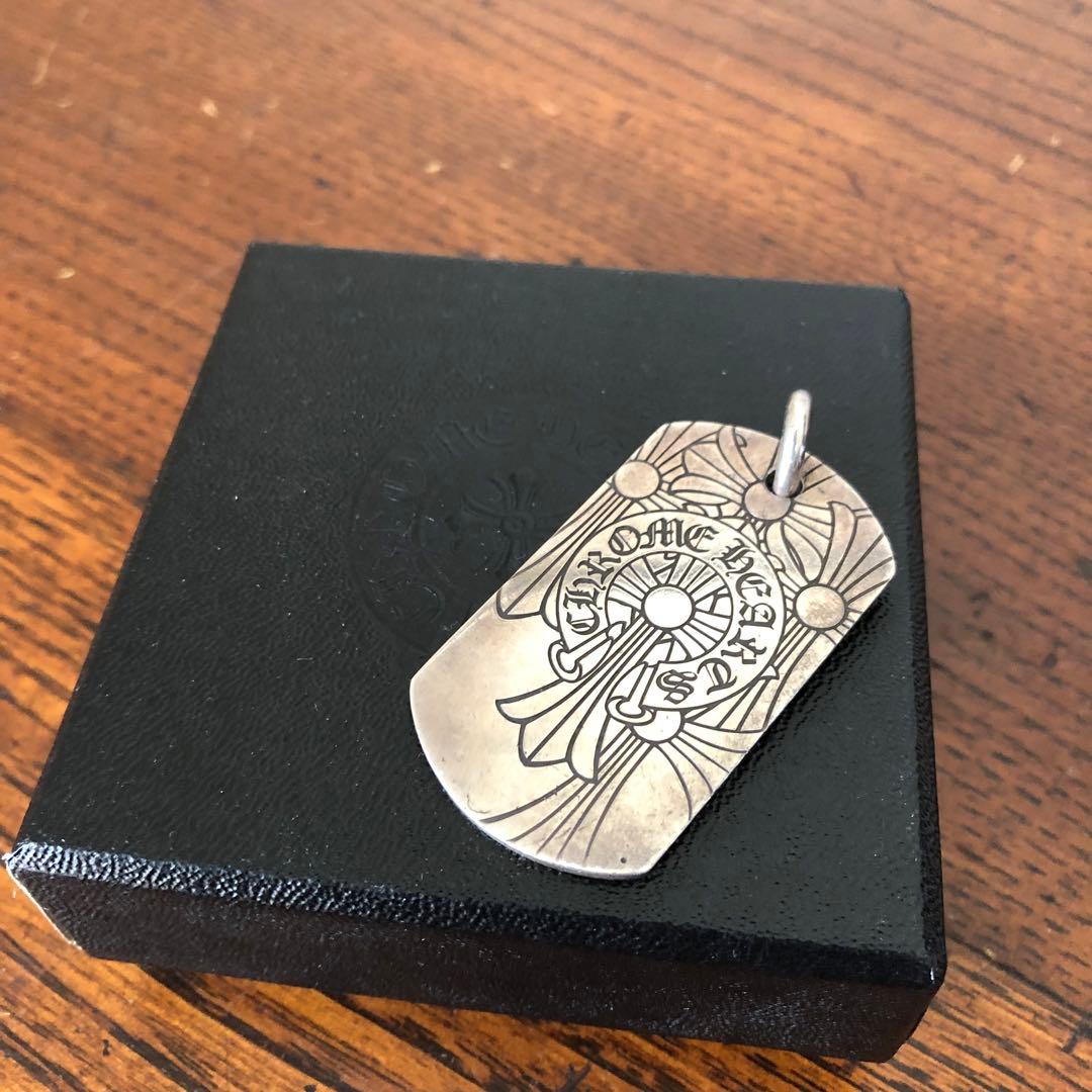 CHROME HEARTS GOD BLESS ゴッドブレス ドッグタグ CHROME HEARTS（クロムハーツ） ゴッドブレスワールド ドッグタグ