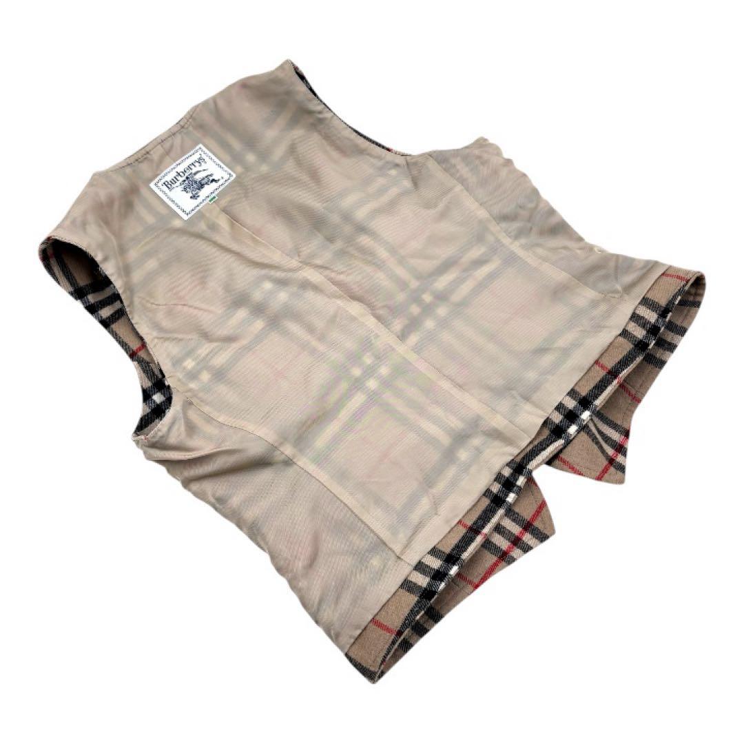 Burberrysバーバリー ノバチェックベスト（ジレ） ヴィンテージ M