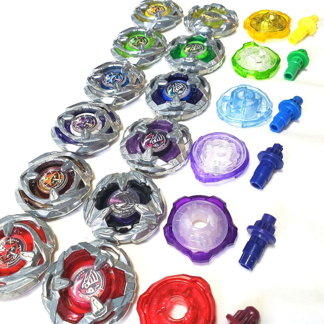 七色マルチ 虹色セット ベイブレードX 未使用ブレードセット - メルカリ