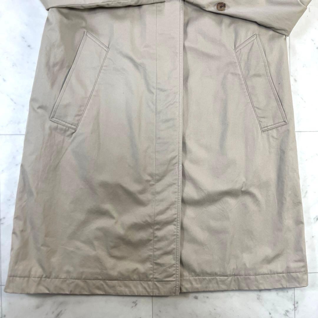 マーガレットハウエル ステンカラーロングコート サイズ1 ウール裏地