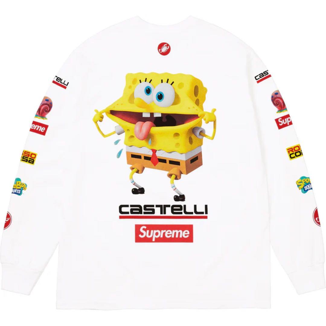 未開封 希少XL Sponge Bob Supreme スポンジボブ LS - メルカリ