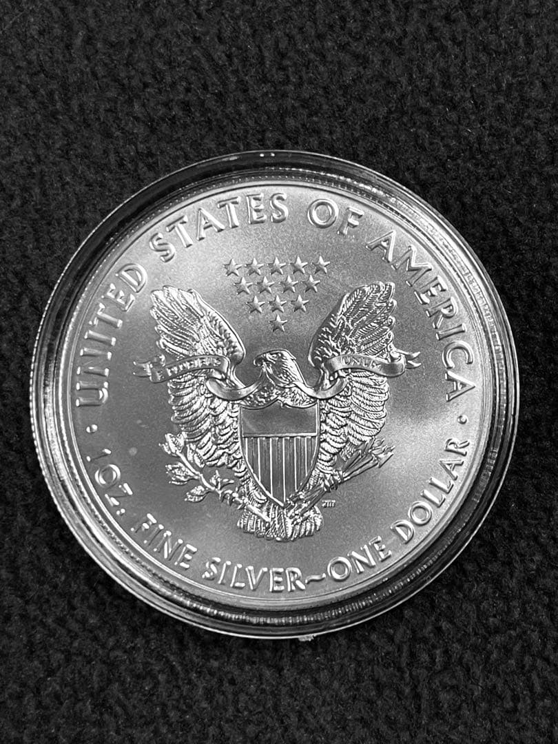 銀貨1オンス イーグルウォーキングリバティ 2枚セット 純銀 アメリカ
