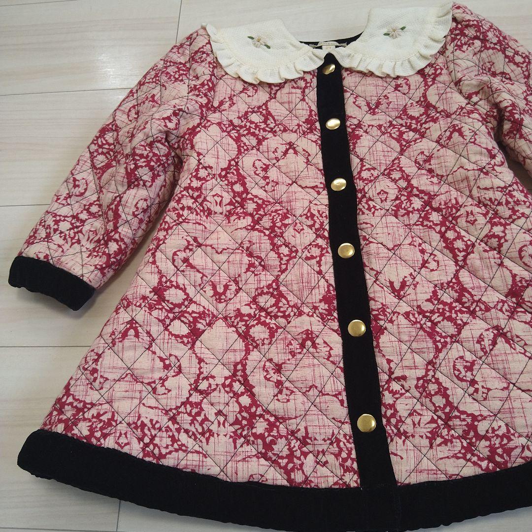 Bonjour diary ベロア キルティングコートドレス2Yの通販はau PAY