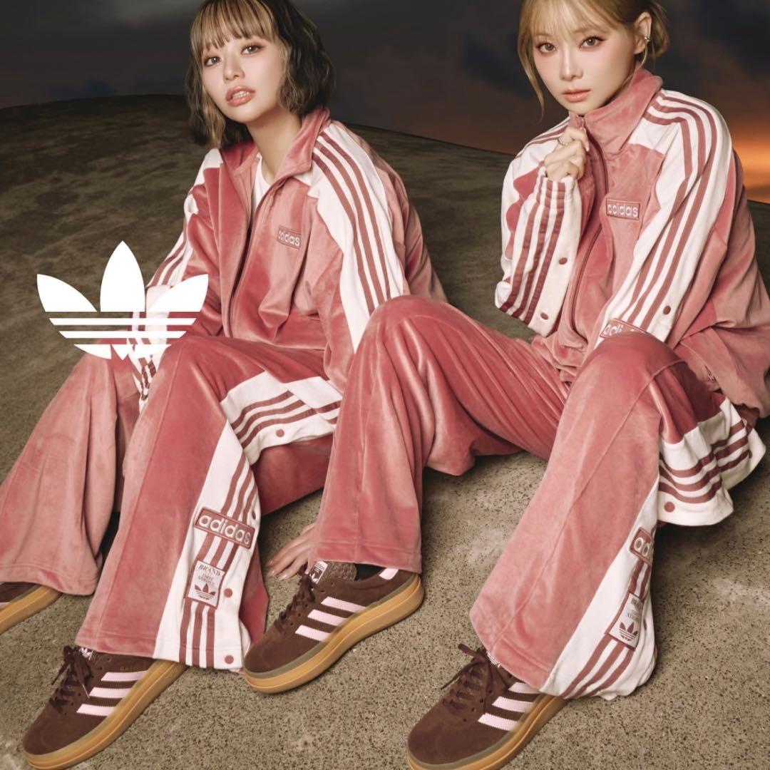 新品S⭐️adidas アディブレイク ベロア トラックトップ &パンツ