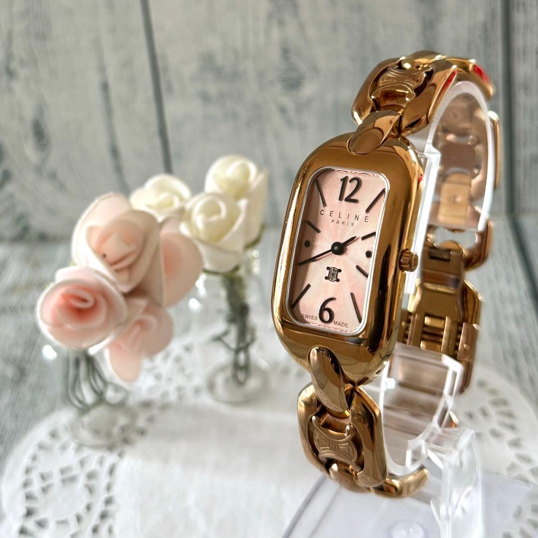希少】セリーヌ CELINE 腕時計 マカダム バングル - メルカリ