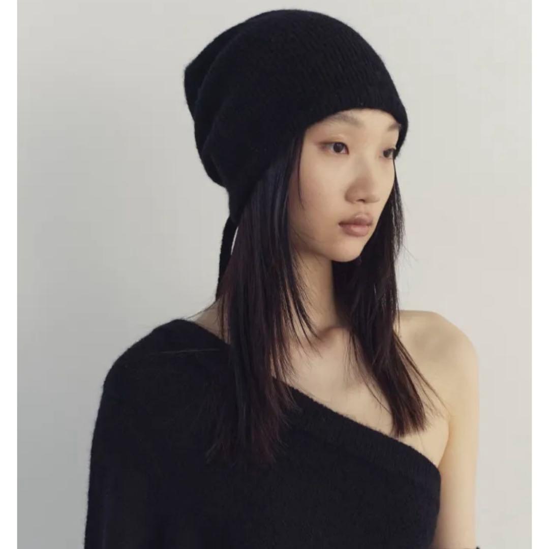 いちご⭐︎Rosarymoon Bucktail Knit Beanie Bucktail Knit Beanie - ROSARYMOON OFFICIAL WEB STORE