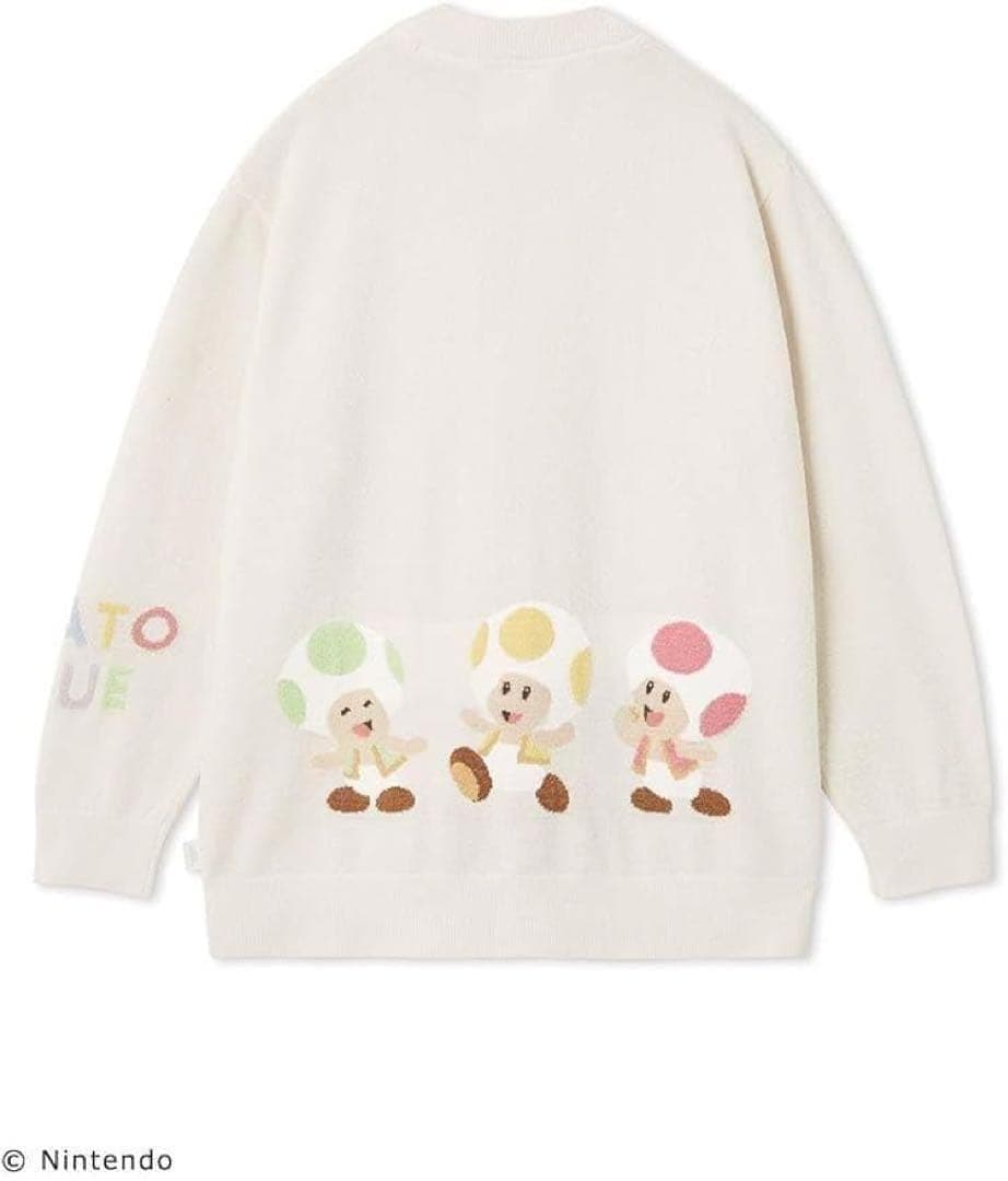 新品】ジェラートピケ キノピオジャガードカーディガン S-M - メルカリ