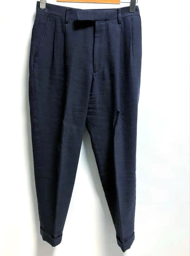 パンツ COMOLI Linen/Wool 2Tuck Pants COMOLI