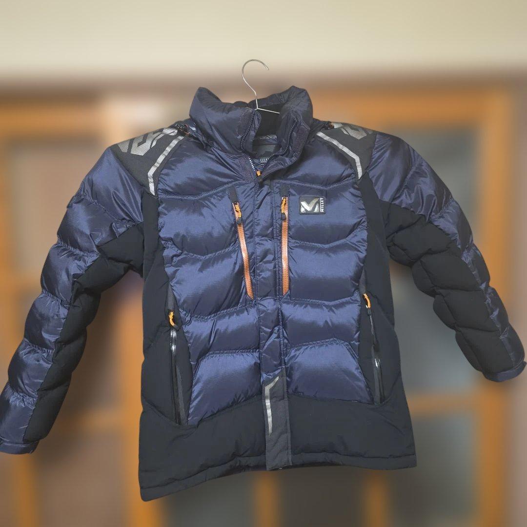 美品】MILLET ミレー フードファーダウン メンズL 極暖 山