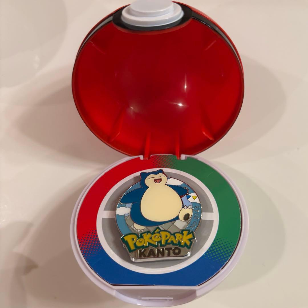 ポケパークカントー ピンズ ピンバッジ カビゴン - メルカリ