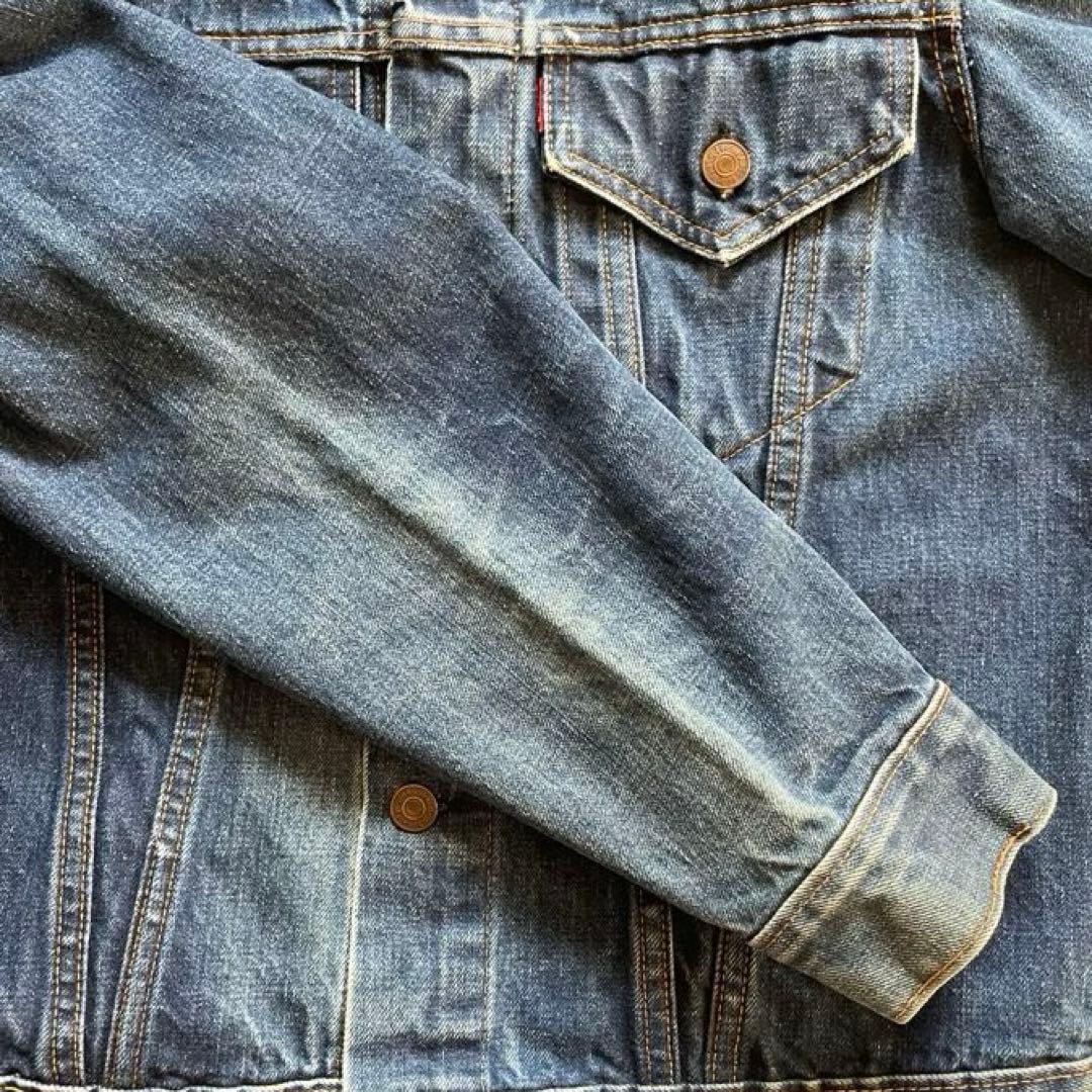 濃紺極美品 70sリーバイス 70505 USA製 布ケアタグ ビッグE直後38
