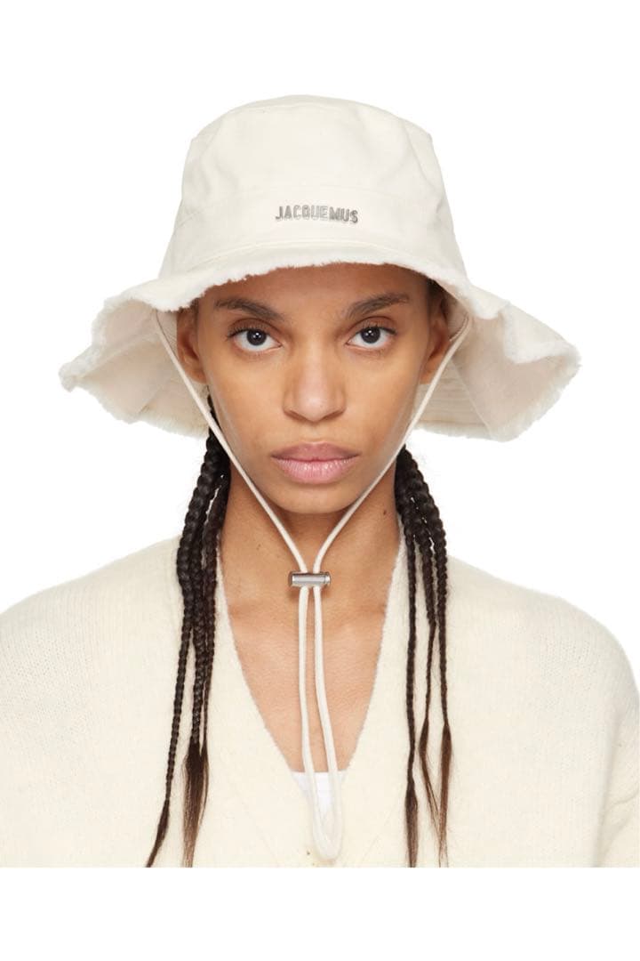 jacquemus ハット Jacquemus Le Bob Gadjo Bucket Hat | Black | FARFETCH